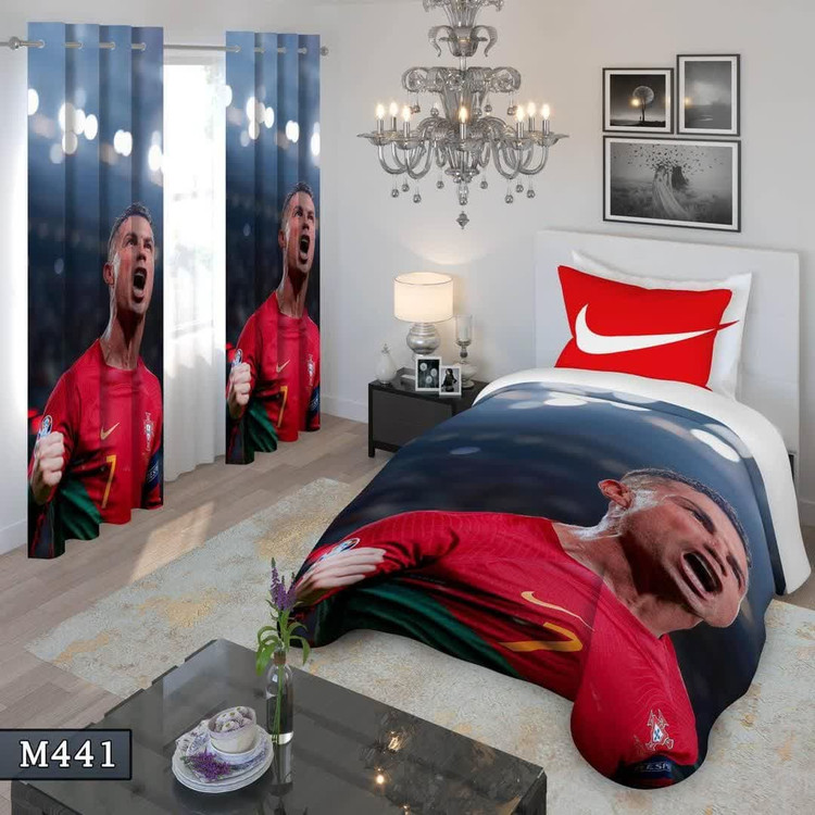 روتختی چاپی میکروتنسل ترک طرح رونالدو