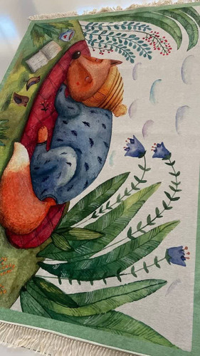 روفرشی کشدار طرح کودک و نوجوان