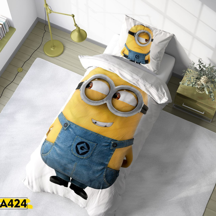 روتختی یک نفره کودک و نوجوان جنس میکروتنسل چاپی طرح مینیون