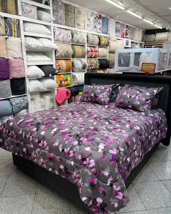 روتختی طرح دار کتان نخ با کیفیت عالی