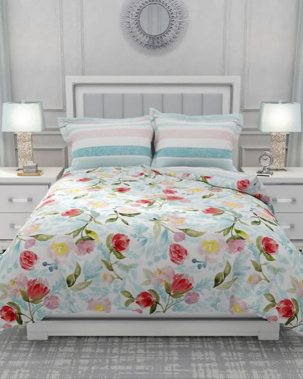 روتختی طرح دار کتان نخ با کیفیت عالی