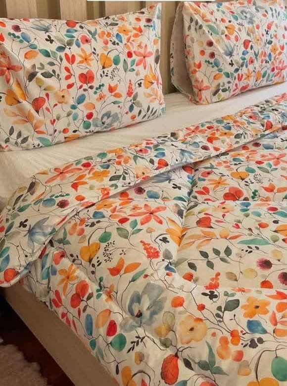 روتختی طرح دار کتان نخ با کیفیت عالی