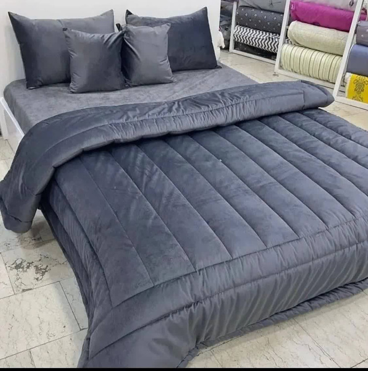 روتختی مخمل کالیفرنیا رنگ طوسی پررنگ