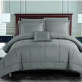 روتختی هتلی نخ ژاکارد رنگ طوسی کم رنگ