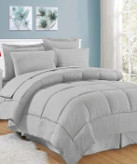 روتختی هتلی نخ ژاکارد رنگ طوسی کم رنگ