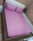 نیم ست هتلی نخ میکرو رنگ بنفش روشن