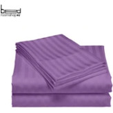 نیم ست هتلی نخ میکرو رنگ بنفش تیره