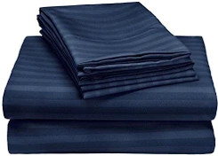 نیم ست هتلی نخ میکرو رنگ سورمه ای