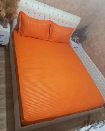 نیم ست هتلی نخ میکرو رنگ نارنجی