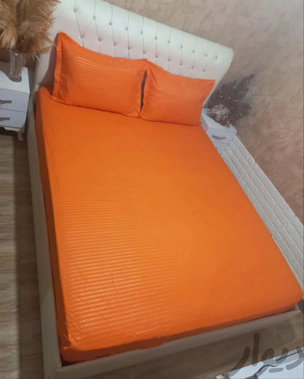 نیم ست هتلی نخ میکرو رنگ نارنجی