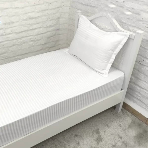 نیم ست هتلی نخ میکرو رنگ سفید