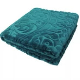 پتو گلبافت طرح برجسته سبز کله غازی