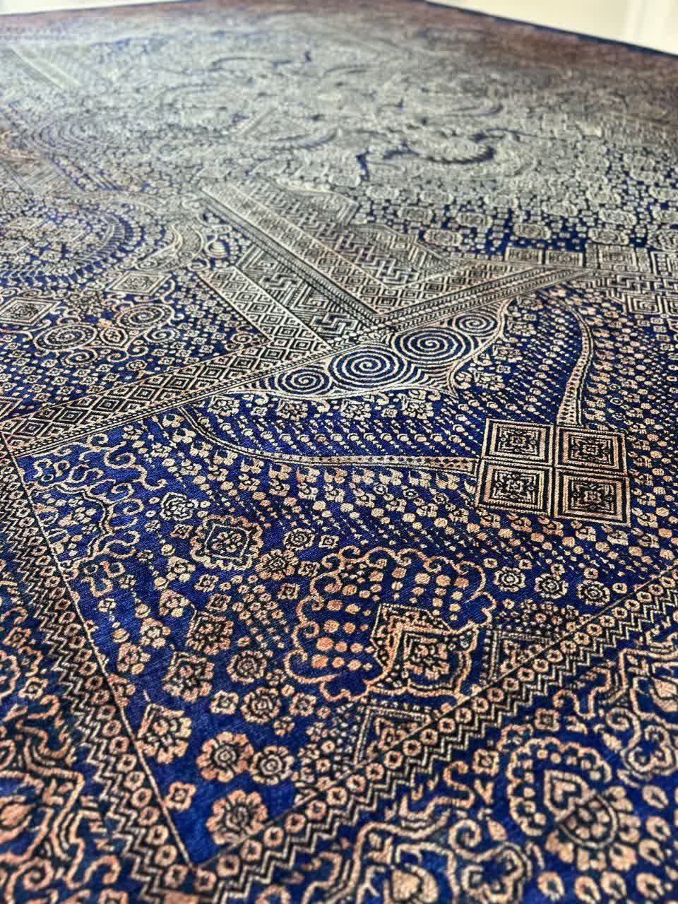 روفرشی کشدار جنس مخمل شانل ترک مدل ترمه کد 751