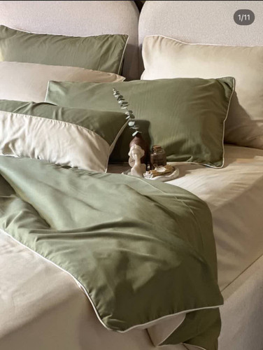 روتختی قیطون دوزی شده جنس میکرو براش ساده (نخ پنبه) دو رو