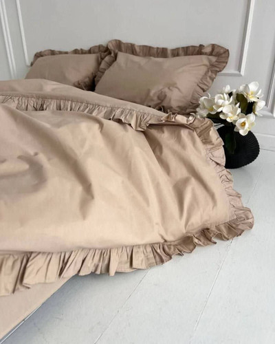 روتختی ساده چین دار طرح پینترستی (جنس نخ پنبه براش)