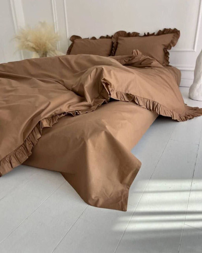 روتختی ساده چین دار طرح پینترستی (جنس نخ پنبه براش)