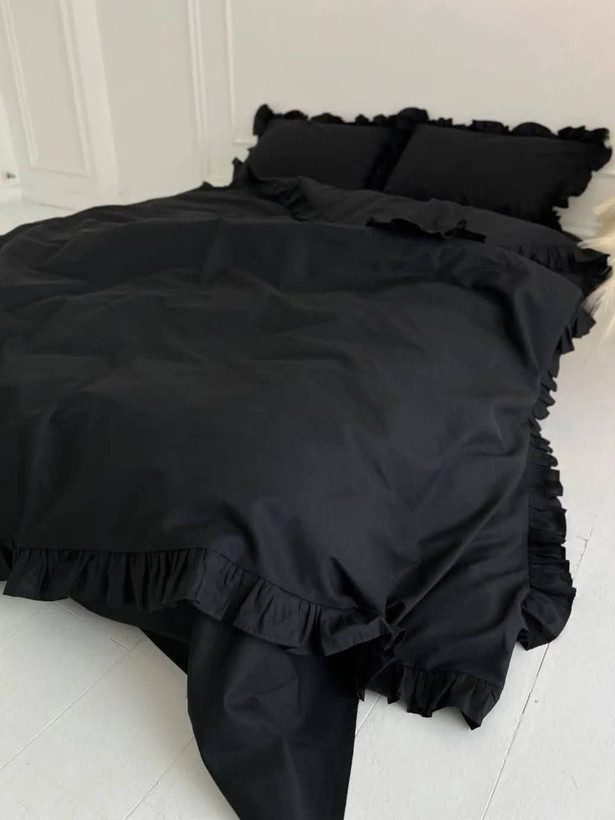 روتختی ساده چین دار طرح پینترستی (جنس نخ پنبه براش)