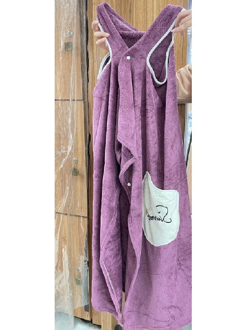 حوله استخری (تن پوش رکابی) دکلته با قدرت جذب آب بالا و رنگ بندی متنوع برند سامر رنگ کالباسی